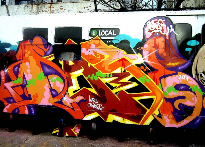 "Daze graffiti in the South Bronx"