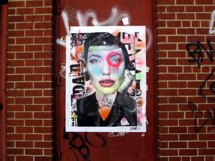 "Dain street art in Brooklyn"