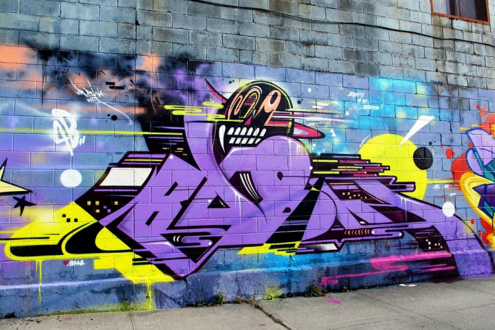 "Rubin415 street art and graffiti in Bushwick, Brooklyn, NYC"