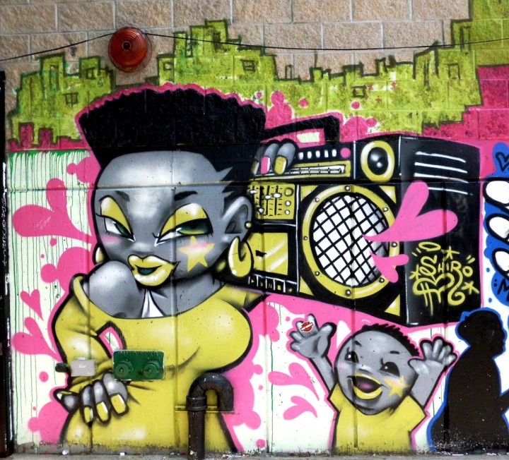 "Shiro street art in Brooklyn"