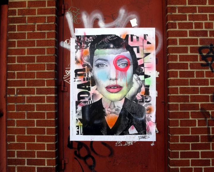 "Dain street art in Brooklyn, NYC"