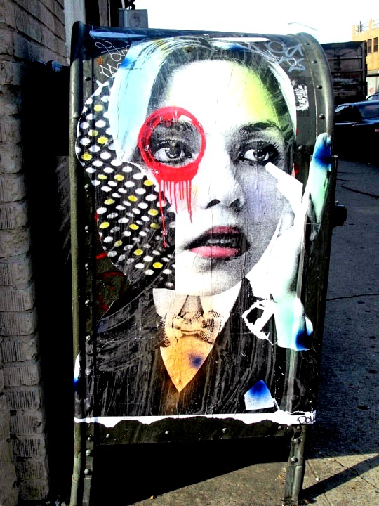 "Dain street art in Bushwick, Brooklyn, NYC"