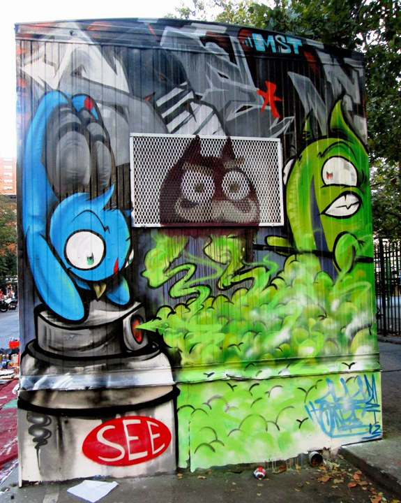 "See One street art"