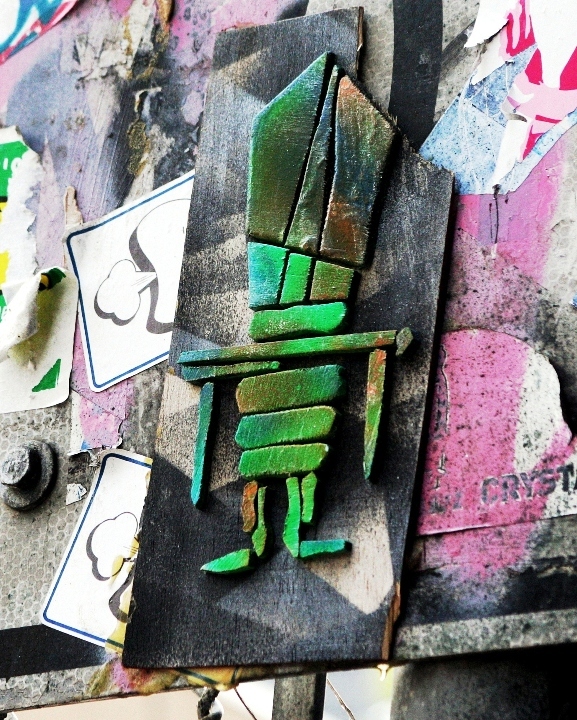 "stikman street art"