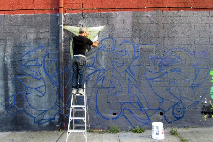 "Wane and Never graffiti and street art"