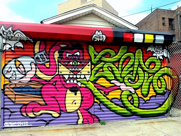 H empire graffiti headz - #skola via #martinezgallery2