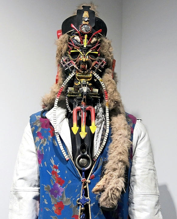 Rammellzee costumed figure