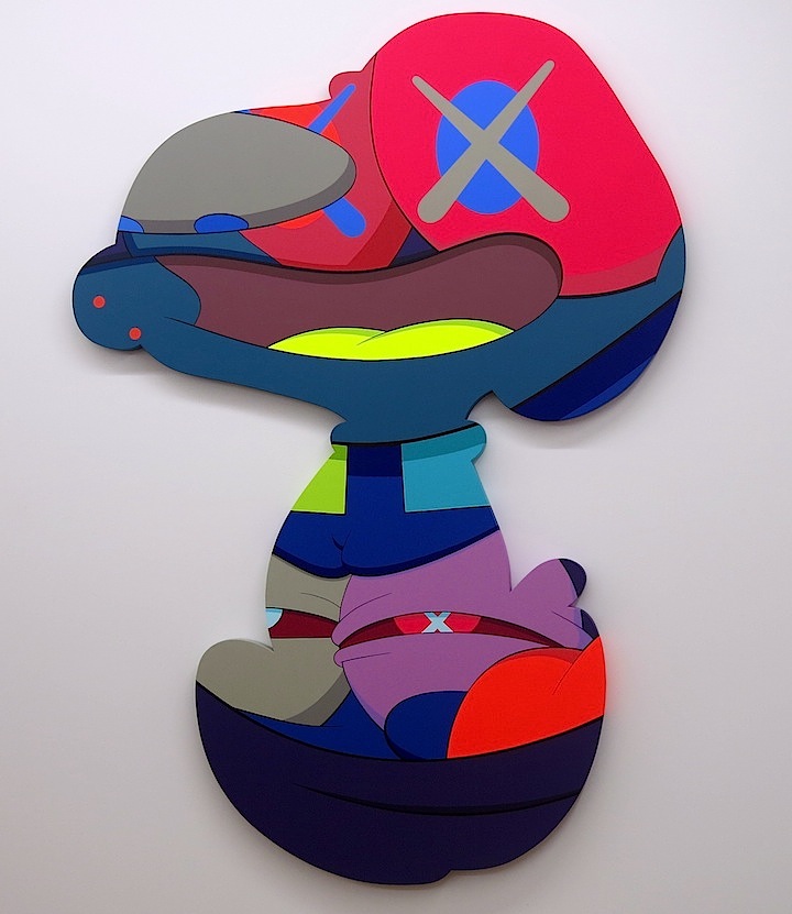 Kaws-charater-on-canvas
