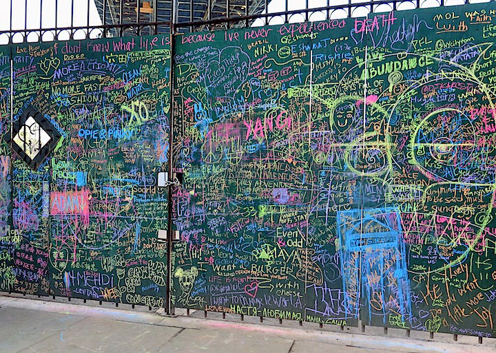 Dumbo-Arts-Festival-Chalk-wall-in-DUMBO
