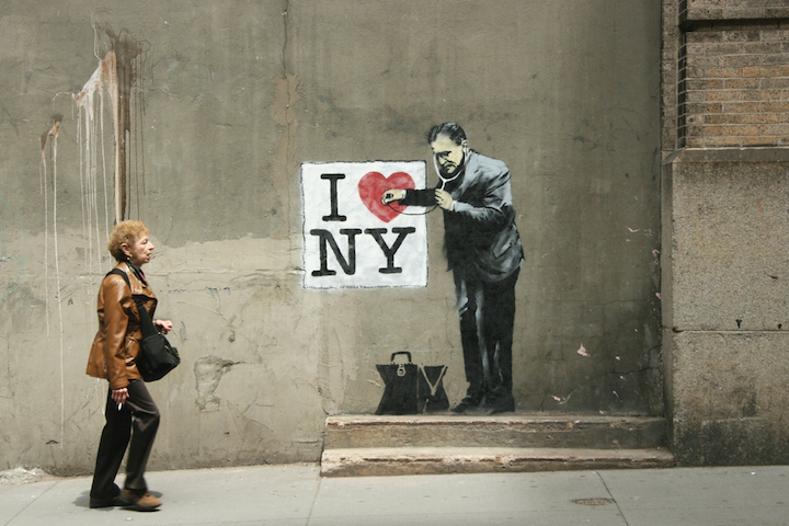 I love New York Photograph by Banksy - Pixels