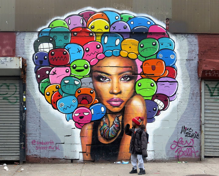 zukie-and-lexi- bella-dodworth-mural-street-art-nyc 2