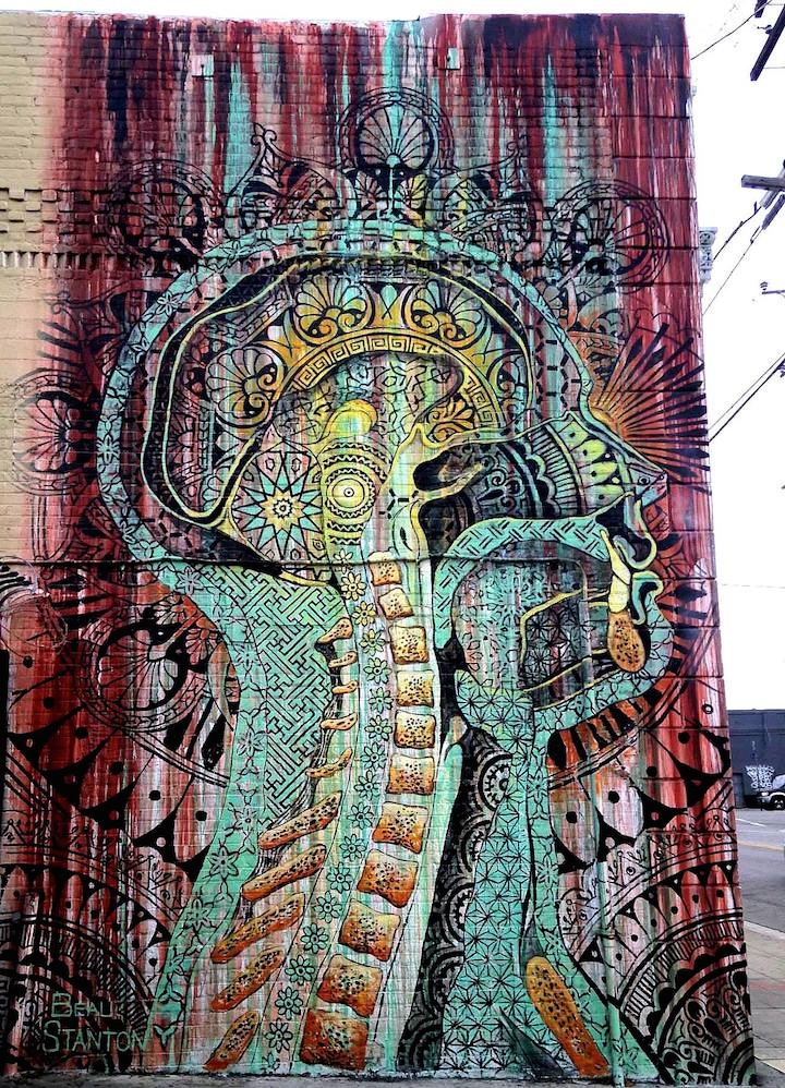 Streetartnyc In La With Street Art By Beau Stanton Roa
