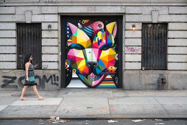 Okudua-street-art-on-Lafayette-David Sharabani-in-NYC