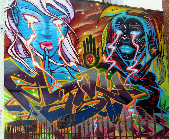 Mast-Logik-graffiti-street-art-welling-court-NYC