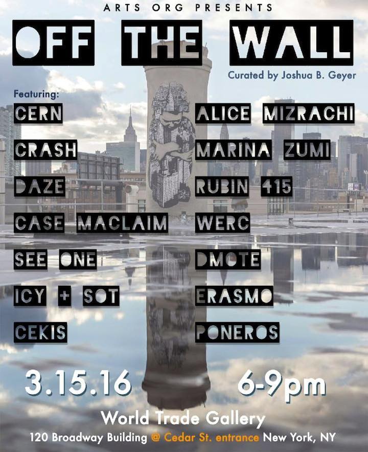 Off the wall-flyer