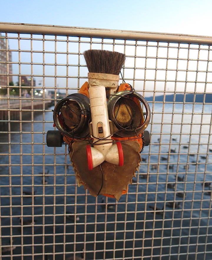 Michael-Cuomo-mask-recycled-art-Rex