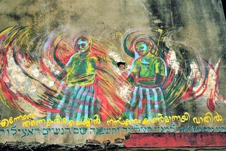 Jerusalem-Based Artist Meydad Eliyahu on Red Crown Green Parrot, a Public Art Project in Collaboration with Thoufeek Zakriya in Kochi, India