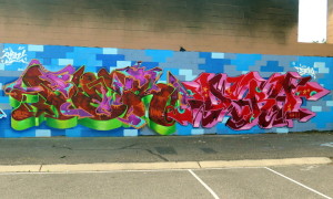 Hackensack, NJ Graffiti with: Shiro Tiws, Enue, Musa, Part One & more