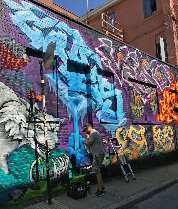 Under Pressure 2017 Graffiti Festival in Montreal with 123 Klan & more