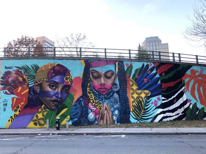“Murals for the Movement” Brings Inspiring Public Artworks to DUMBO, Brooklyn with: Marka27, Cey Adams & Sophia Dawson