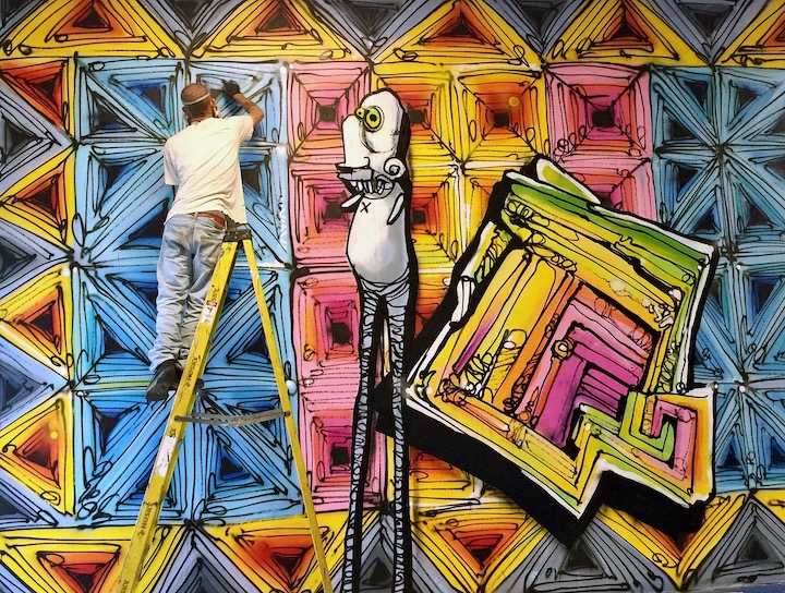 Interviews with street artists and graffiti artists in New York