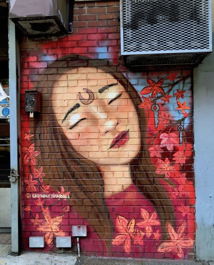 Best New York City Street Aryt, Nolita Floral Mural