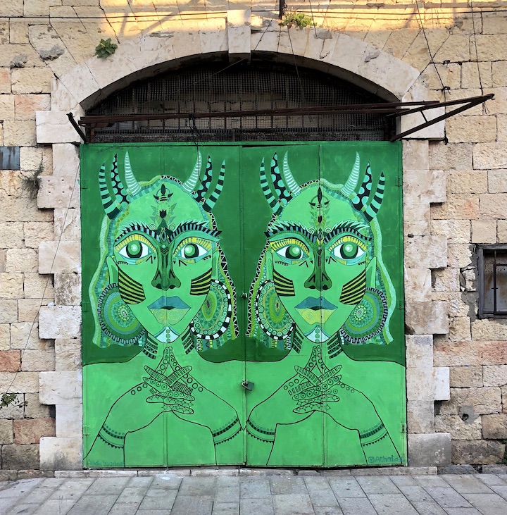 Jaffa’s Alluring Doors and Shutters: Athalia Lewartowski, Elad Green, Tal Shetach and Soskee