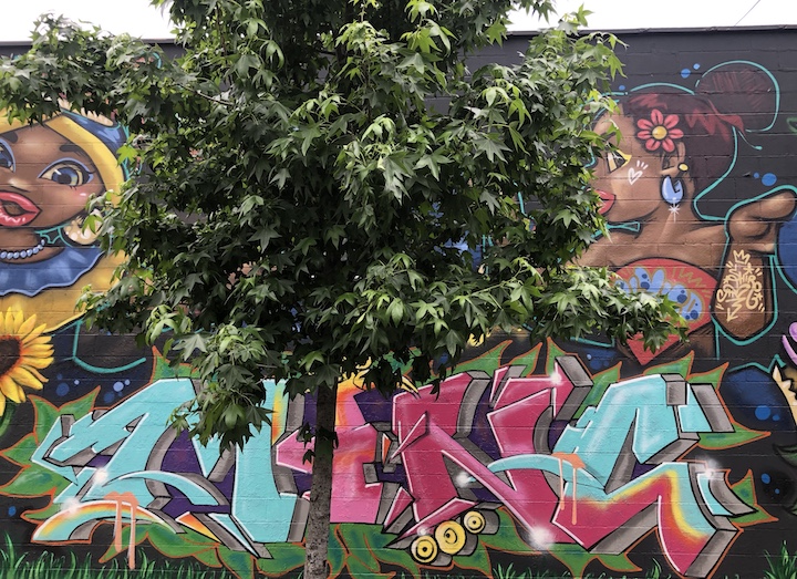 All Female Graffiti Crew Brings Colombian Vibes to East Tremont